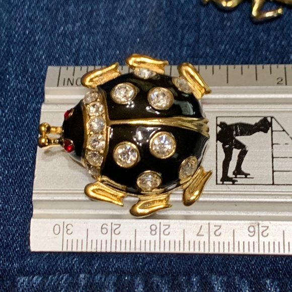 Insect Bug brooch Vintage Pin - Picture 4 of 5